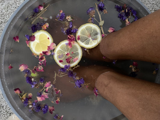Herbal foot bath